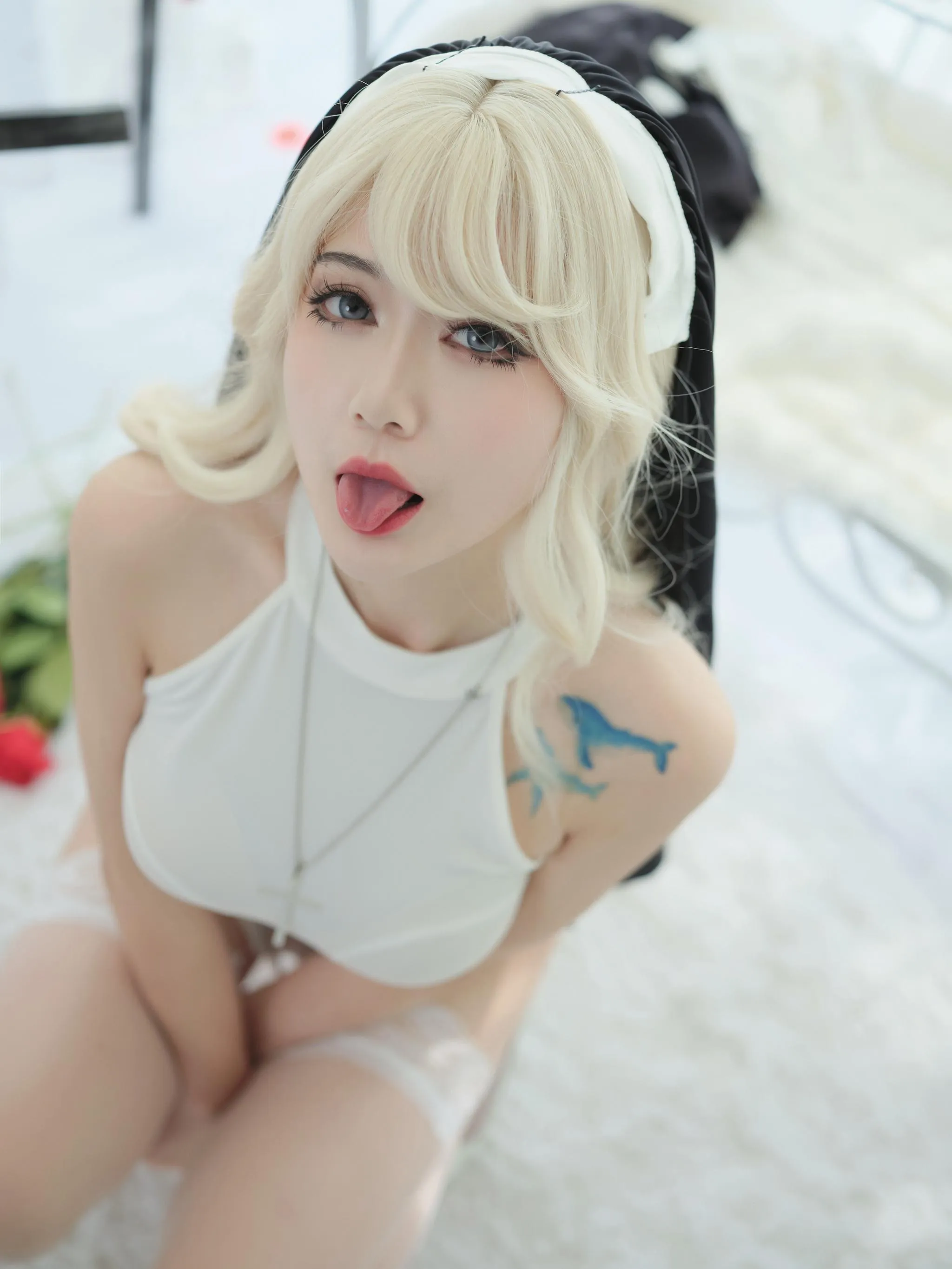 一米八的大梨子 – NO.014 修女 [36P]插图1